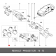 Megane 2-3-4 Fluence Clio 3 Arka Disk Balata Takım 440605839R 440605713R