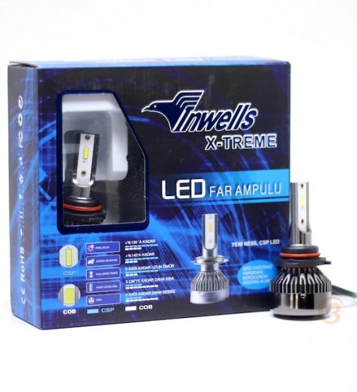 İNWELLS Xenon Led H4 Ampul Set